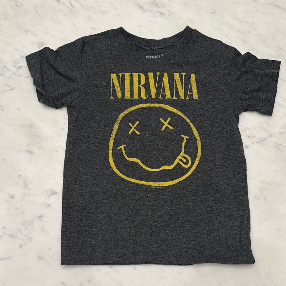 Nirvana Kids Gray T-Shirt